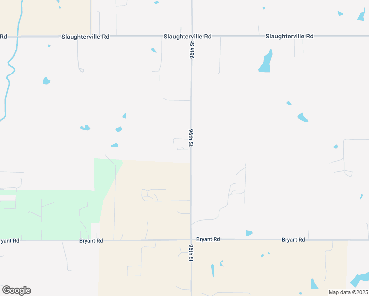 map of restaurants, bars, coffee shops, grocery stores, and more near 11384-11388 96th Street in Slaughterville