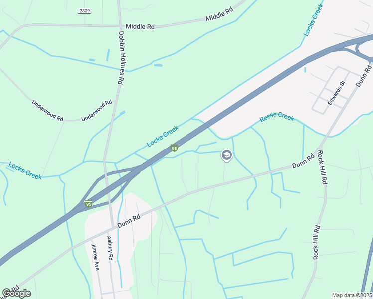 map of restaurants, bars, coffee shops, grocery stores, and more near 1303 Scuppernong Drive in Fayetteville