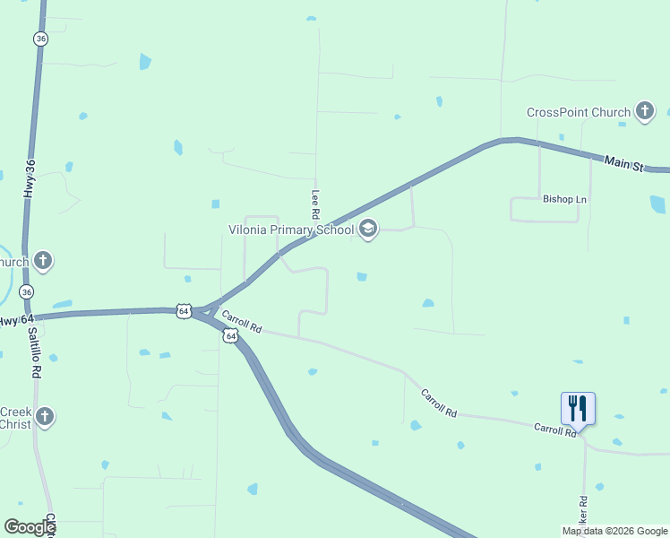 map of restaurants, bars, coffee shops, grocery stores, and more near 23 Liberty Creek Road in Conway
