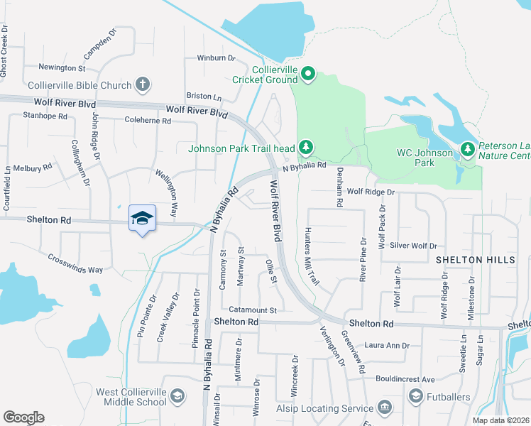 map of restaurants, bars, coffee shops, grocery stores, and more near in Collierville