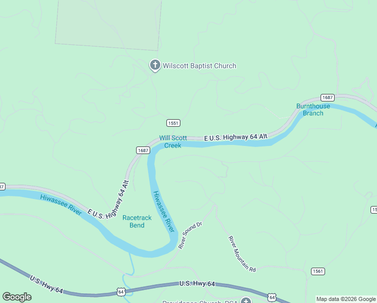 map of restaurants, bars, coffee shops, grocery stores, and more near 350 River Farm Drive in Murphy