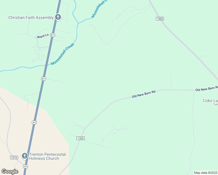 map of restaurants, bars, coffee shops, grocery stores, and more near 687 State Road 1322 in Trenton