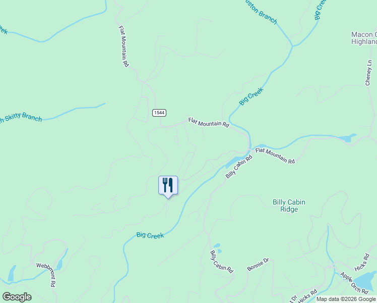 map of restaurants, bars, coffee shops, grocery stores, and more near 265 Pine Circle in Highlands