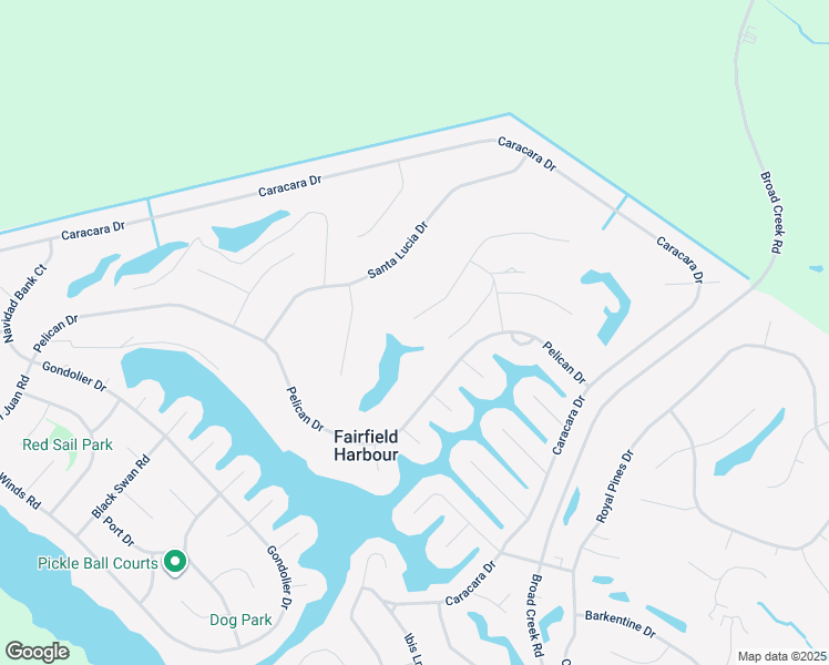 map of restaurants, bars, coffee shops, grocery stores, and more near 1218 Mona Passage Court in New Bern