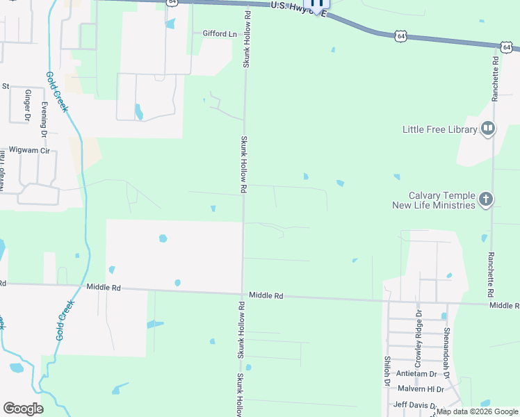 map of restaurants, bars, coffee shops, grocery stores, and more near 24 Bright Road in Conway