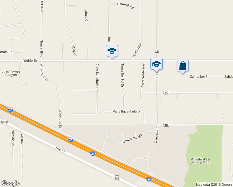 map of restaurants, bars, coffee shops, grocery stores, and more near 25 Tierra Del Sol Drive in Edgewood