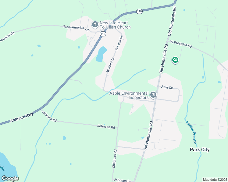 map of restaurants, bars, coffee shops, grocery stores, and more near 68 West Point Drive in Fayetteville