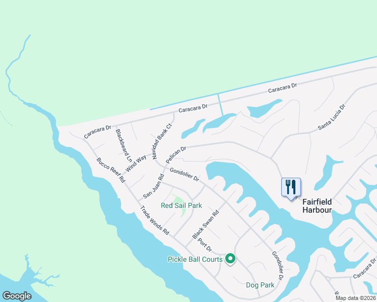 map of restaurants, bars, coffee shops, grocery stores, and more near 816 Pelican Drive in New Bern