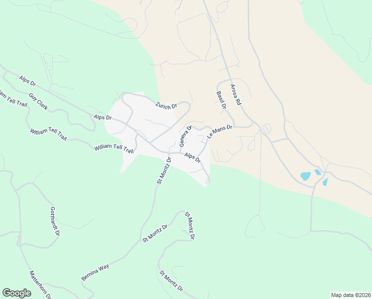 map of restaurants, bars, coffee shops, grocery stores, and more near 17880 Alps Drive in Tehachapi