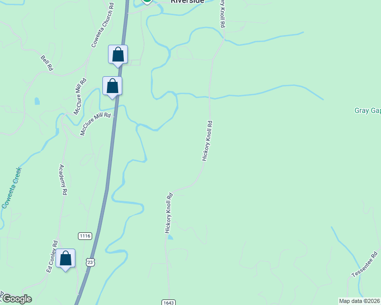 map of restaurants, bars, coffee shops, grocery stores, and more near 1351 Hickory Knoll Road in Franklin