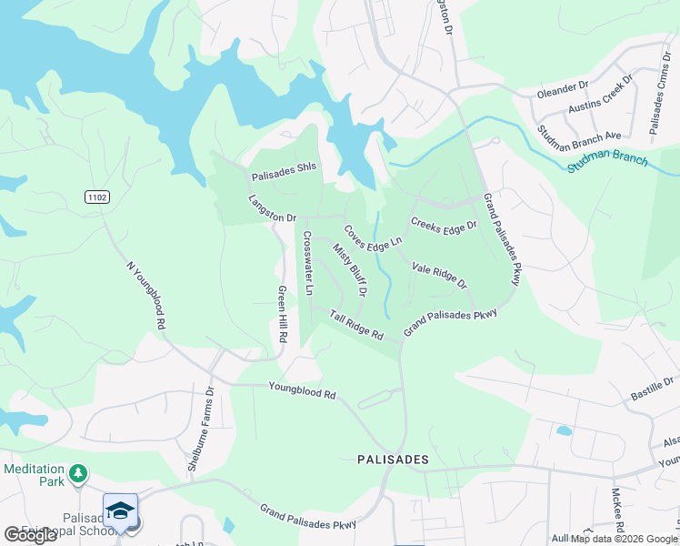 map of restaurants, bars, coffee shops, grocery stores, and more near 17006 Youngblood Road in Charlotte