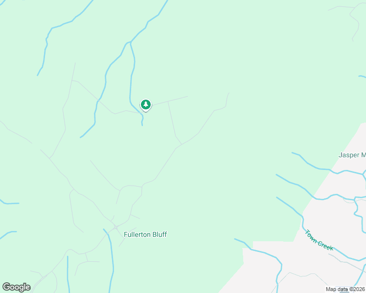 map of restaurants, bars, coffee shops, grocery stores, and more near 2695 River Bluffs Drive in Jasper