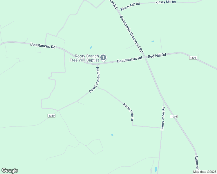 map of restaurants, bars, coffee shops, grocery stores, and more near 133 Emma Pate Lane in Mount Olive