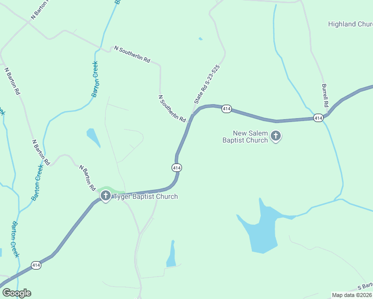 map of restaurants, bars, coffee shops, grocery stores, and more near 2864 South Carolina 414 in Taylors