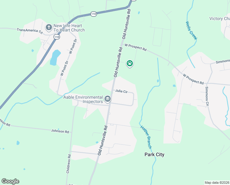 map of restaurants, bars, coffee shops, grocery stores, and more near 70 Old Huntsville Road in Fayetteville