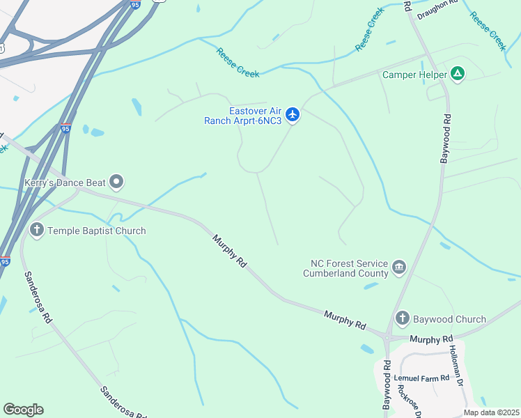 map of restaurants, bars, coffee shops, grocery stores, and more near 2083 Wilbur Street in Eastover