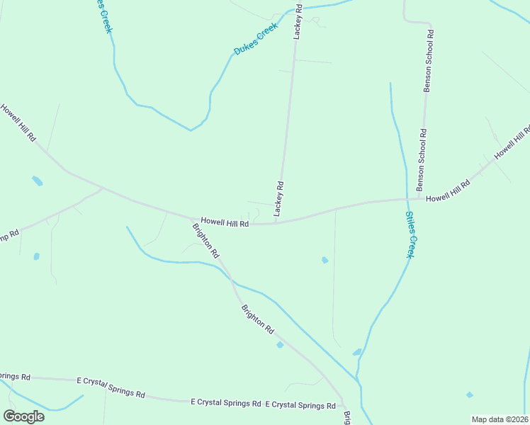 map of restaurants, bars, coffee shops, grocery stores, and more near 592 Howell Hill Road in Flintville