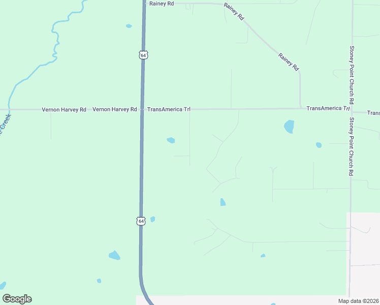 map of restaurants, bars, coffee shops, grocery stores, and more near 114 Mildred Lane in Beebe