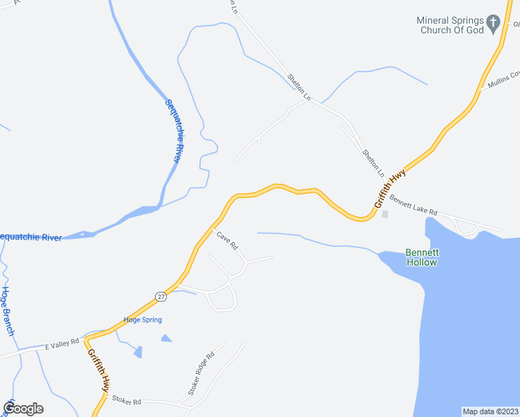 map of restaurants, bars, coffee shops, grocery stores, and more near 3844 Griffith Highway in Jasper