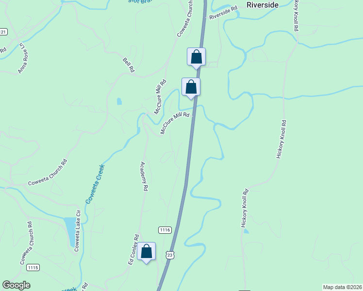 map of restaurants, bars, coffee shops, grocery stores, and more near 1419-1447 Georgia Road in Franklin