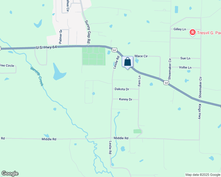 map of restaurants, bars, coffee shops, grocery stores, and more near 34a Leslie Road in Conway