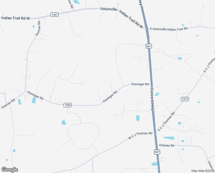 map of restaurants, bars, coffee shops, grocery stores, and more near 230 Pennigar Rd in Monroe