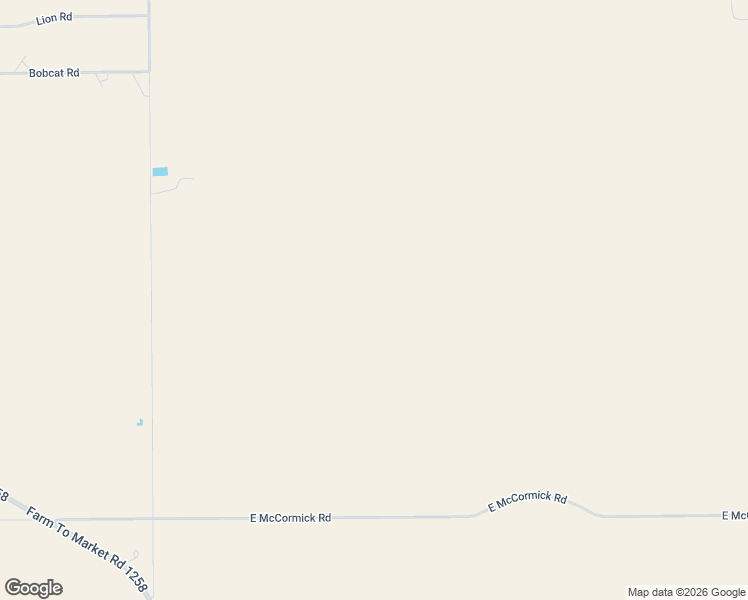 map of restaurants, bars, coffee shops, grocery stores, and more near East McCormick Road in Amarillo