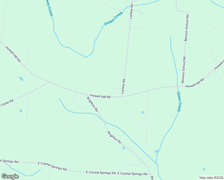 map of restaurants, bars, coffee shops, grocery stores, and more near 592 Howell Hill Road in Flintville