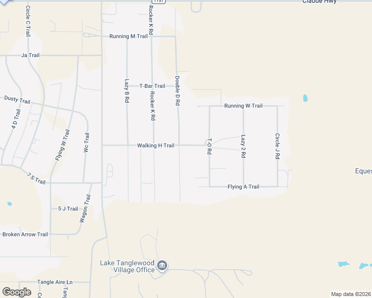 map of restaurants, bars, coffee shops, grocery stores, and more near 12200-12208 Double D Road in Amarillo