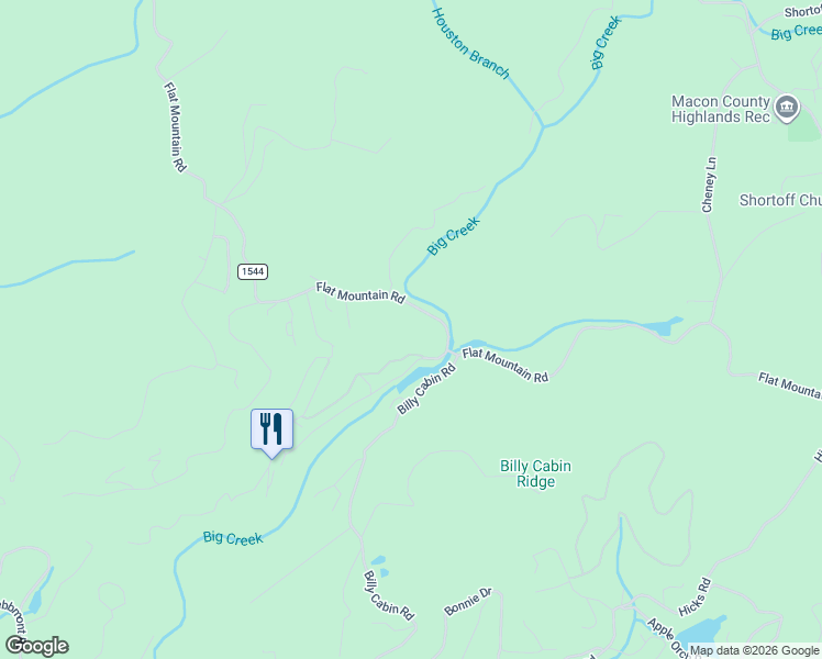 map of restaurants, bars, coffee shops, grocery stores, and more near 69 Hemlock Drive in Highlands