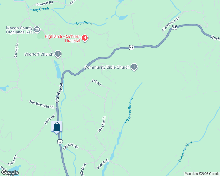 map of restaurants, bars, coffee shops, grocery stores, and more near 1065 Claire Lane in Highlands