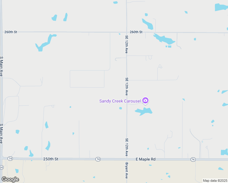 map of restaurants, bars, coffee shops, grocery stores, and more near 5472 Southeast 12th Avenue in Goldsby