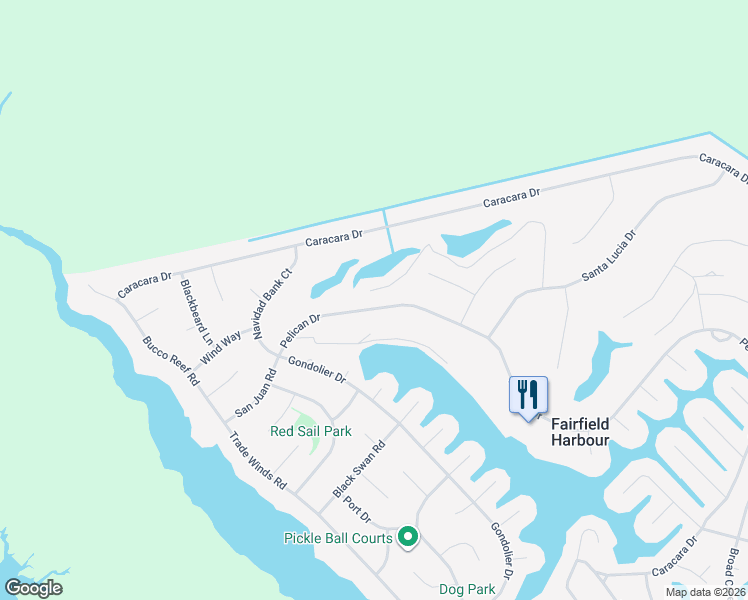 map of restaurants, bars, coffee shops, grocery stores, and more near 829 Pelican Drive in New Bern