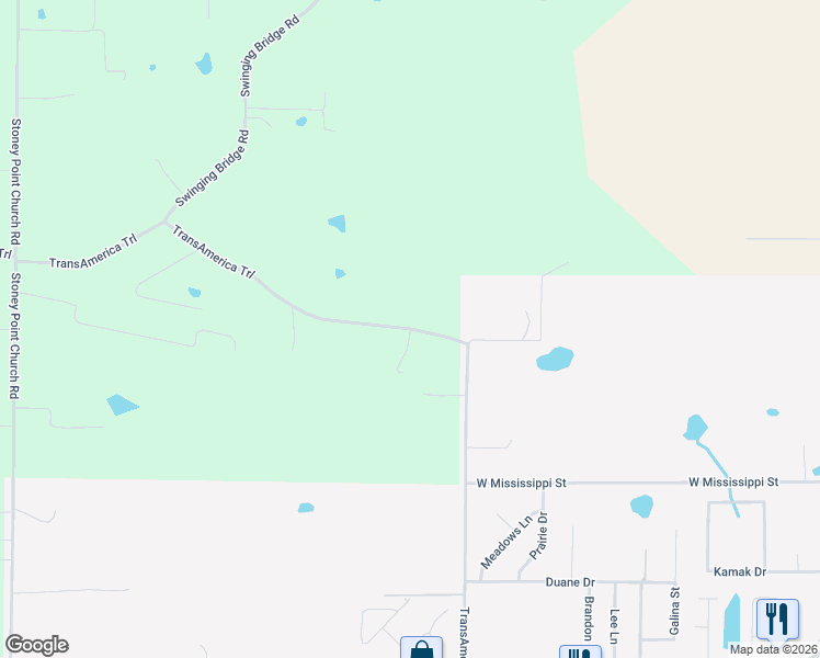 map of restaurants, bars, coffee shops, grocery stores, and more near 260 Dugger Rd in Beebe