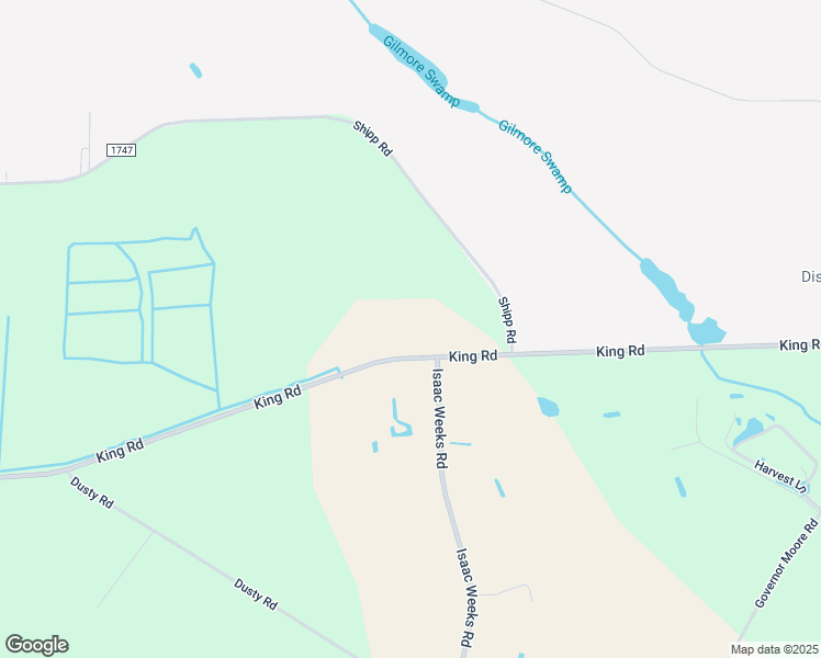 map of restaurants, bars, coffee shops, grocery stores, and more near 1555 King Road in Clinton