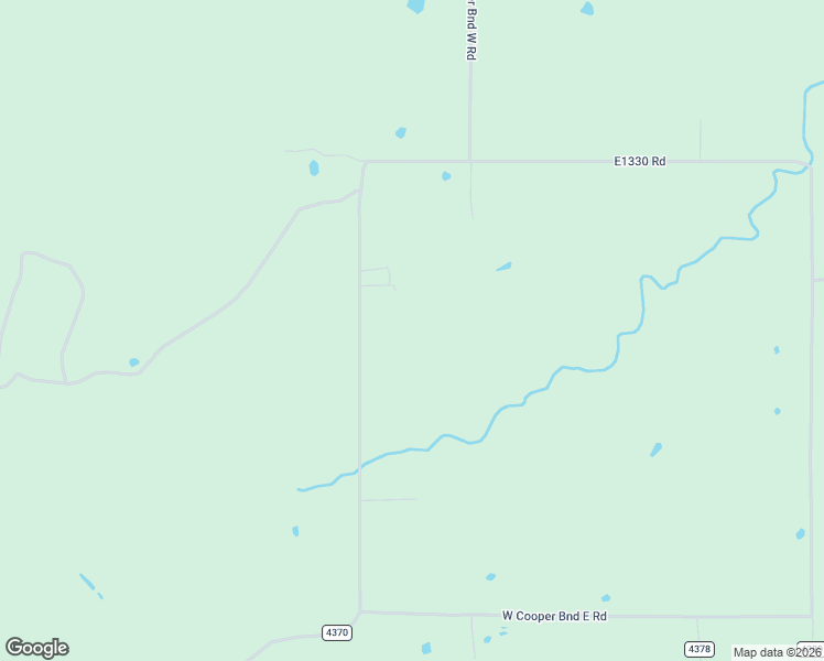 map of restaurants, bars, coffee shops, grocery stores, and more near 31122 South Cooper Bend West Road in Kinta
