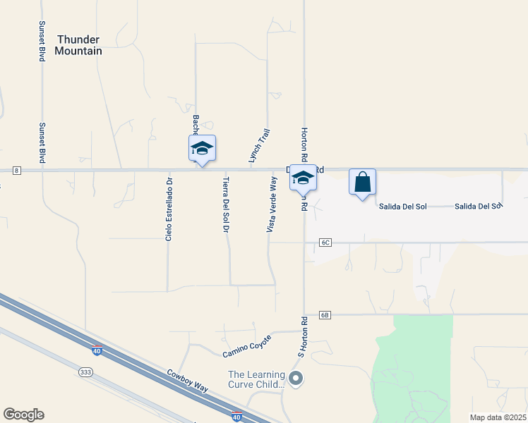 map of restaurants, bars, coffee shops, grocery stores, and more near 13 Vista Verde Way in Edgewood