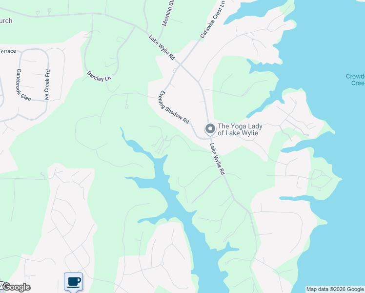 map of restaurants, bars, coffee shops, grocery stores, and more near 5525 Cypress Rd in Clover