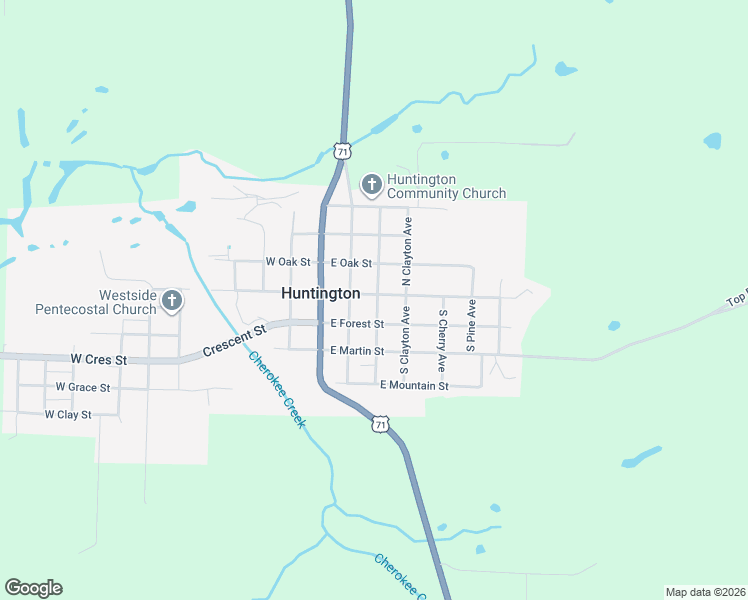 map of restaurants, bars, coffee shops, grocery stores, and more near 223 East Broadway Street in Huntington