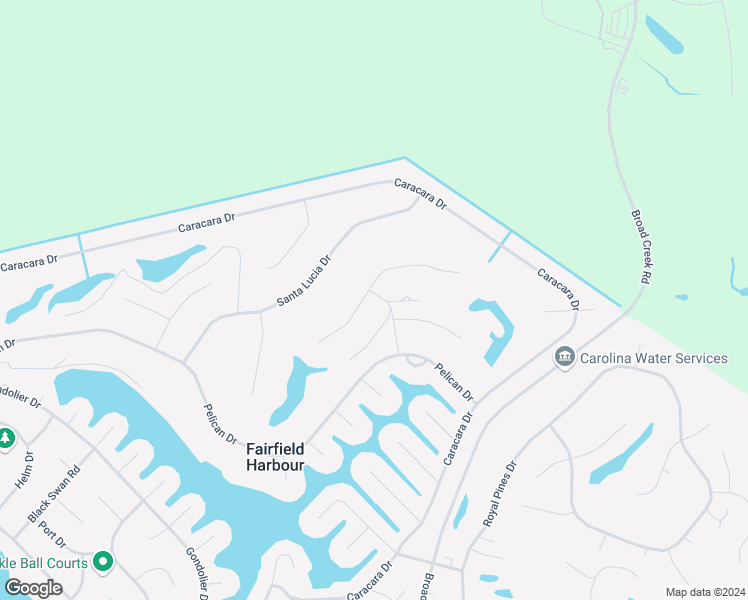 map of restaurants, bars, coffee shops, grocery stores, and more near 1318 Mona Passage Court in New Bern
