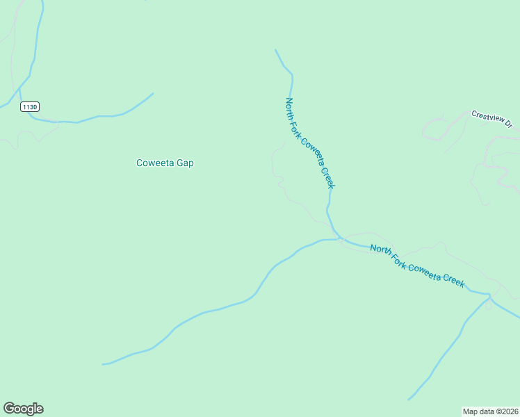 map of restaurants, bars, coffee shops, grocery stores, and more near 1022 Coweeta Gap Road in Otto