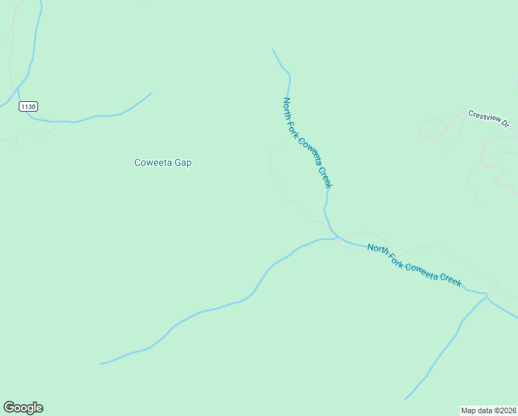 map of restaurants, bars, coffee shops, grocery stores, and more near 1022 Coweeta Gap in Otto