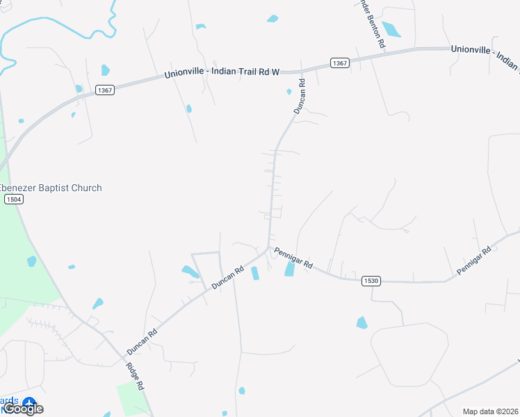 map of restaurants, bars, coffee shops, grocery stores, and more near 5019 Duncan Road in Monroe