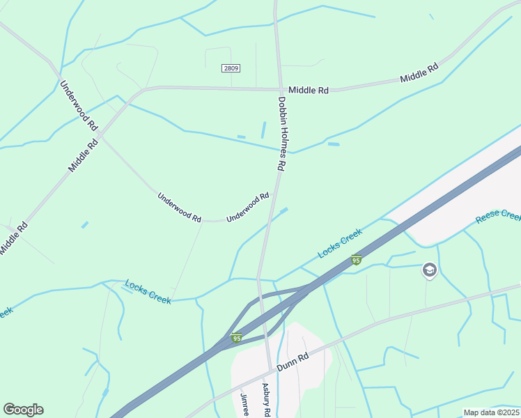 map of restaurants, bars, coffee shops, grocery stores, and more near 2846 Underwood Road in Fayetteville