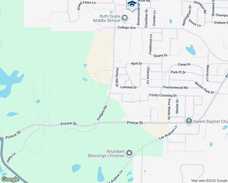 map of restaurants, bars, coffee shops, grocery stores, and more near 5440 Chateau Drive in Conway