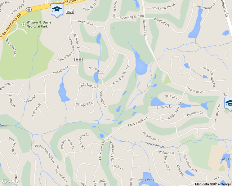 map of restaurants, bars, coffee shops, grocery stores, and more near 4037 Ivystone Court in Charlotte