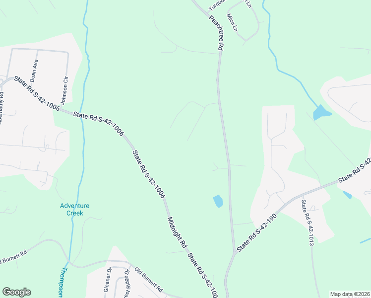 map of restaurants, bars, coffee shops, grocery stores, and more near 1061 Paula Parris Road in Chesnee