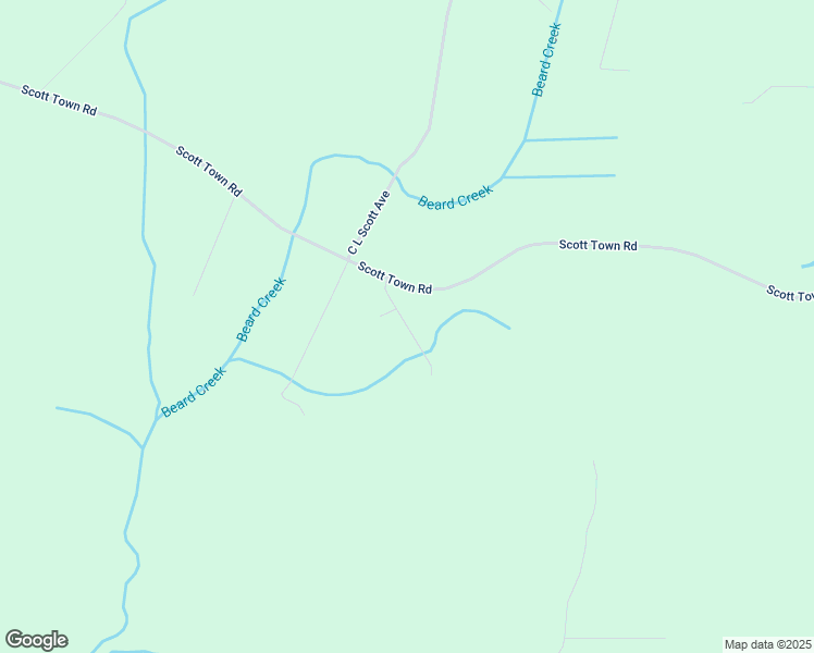 map of restaurants, bars, coffee shops, grocery stores, and more near Nj Scott Avenue in Pamlico County
