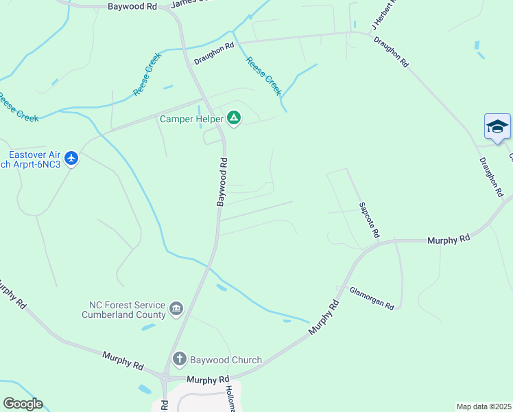 map of restaurants, bars, coffee shops, grocery stores, and more near 4317 Hawick Drive in Fayetteville