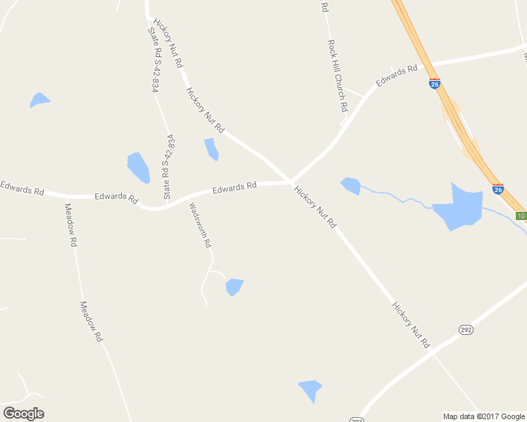 map of restaurants, bars, coffee shops, grocery stores, and more near 376 Edwards Road in Inman